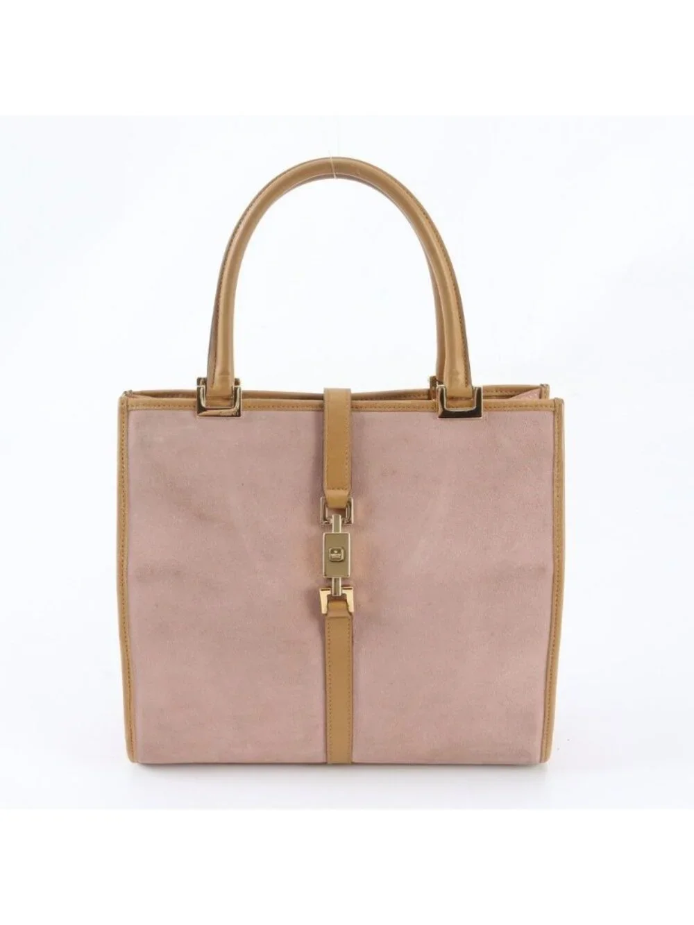 Gucci Jackie 002 Leather Handbag Tote